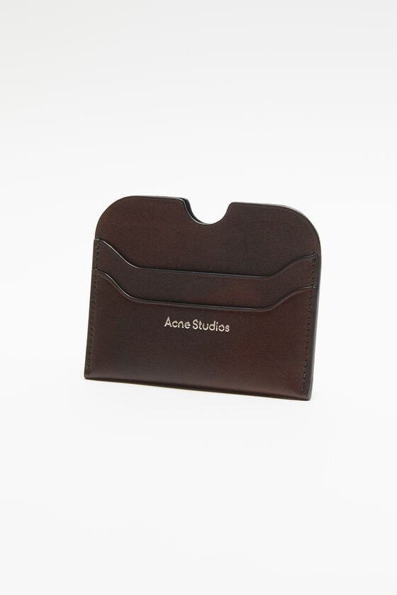 Acne Studios Ledernes Karten-Etui Neueste Mode