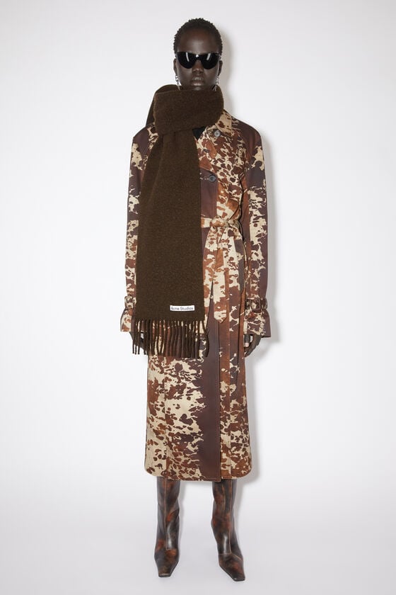 Acne Studios Fransen-Schal aus Wolle Riesige Ersparnisse