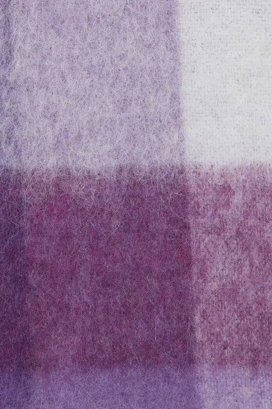 Acne Studios Karierter Schal aus Mohair Wochenangebot