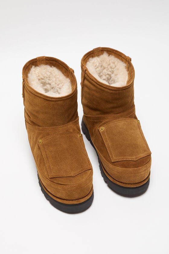 Acne Studios Lederjacke mit Shearling JETZT KAUFEN