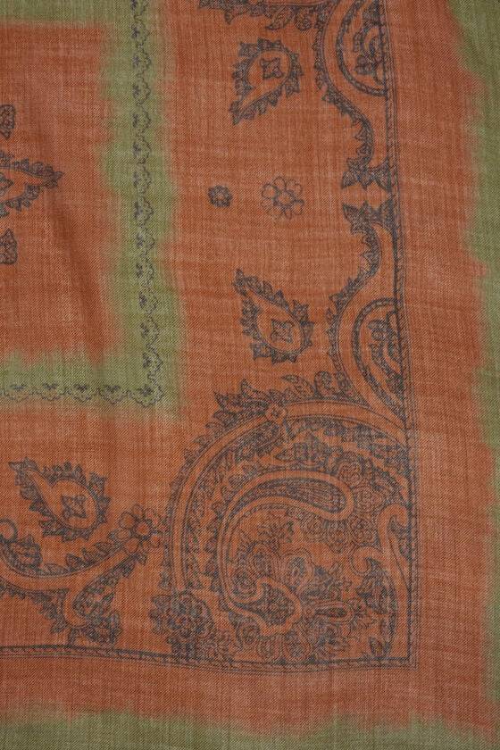 Acne Studios Leichter Wollschal mit Print Letzte 2 Tage