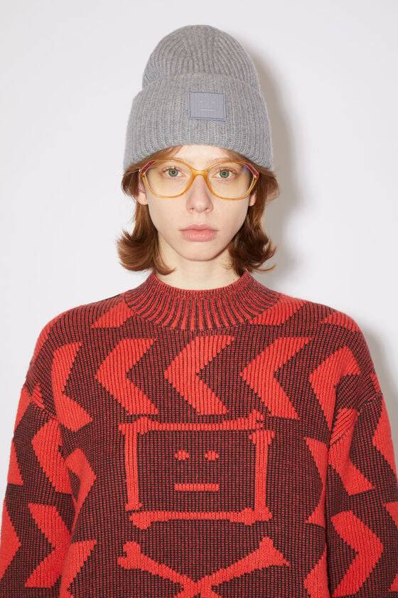Acne Studios Rippstrick-Beanie Fabrikladen