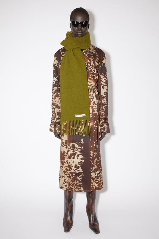 Acne Studios Fransen-Schal aus Wolle Begrenzt auf 3 Tage