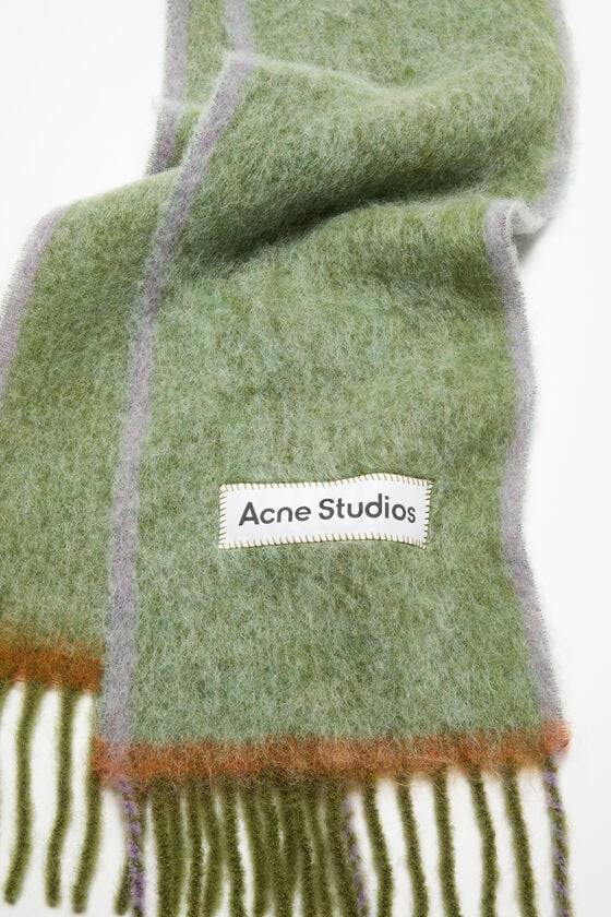 Acne Studios Woll-Mohair-Schal – Schmal zollfrei