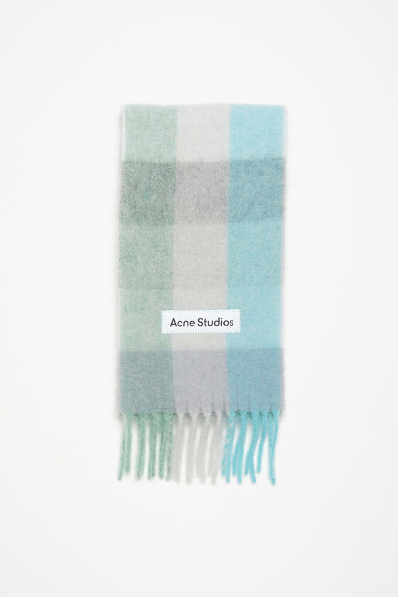Acne Studios Karierter Schal aus Mohair 2025