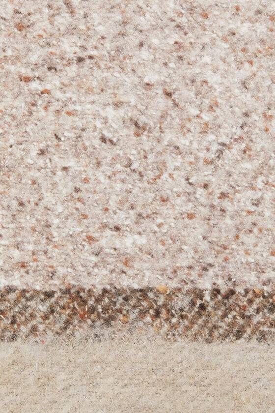 Acne Studios Fransen-Schal mit Logo Auslauf