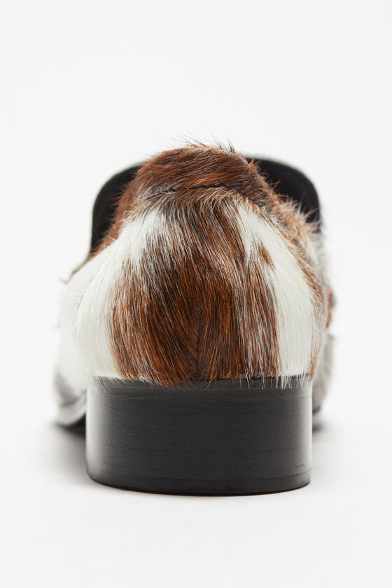 Acne Studios Loafer aus Leder Günstiger Verkauf