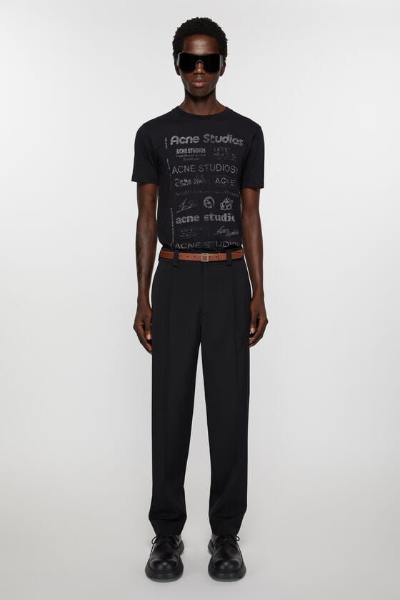 Acne Studios Ledergürtel mit Schnalle Meist gekauft