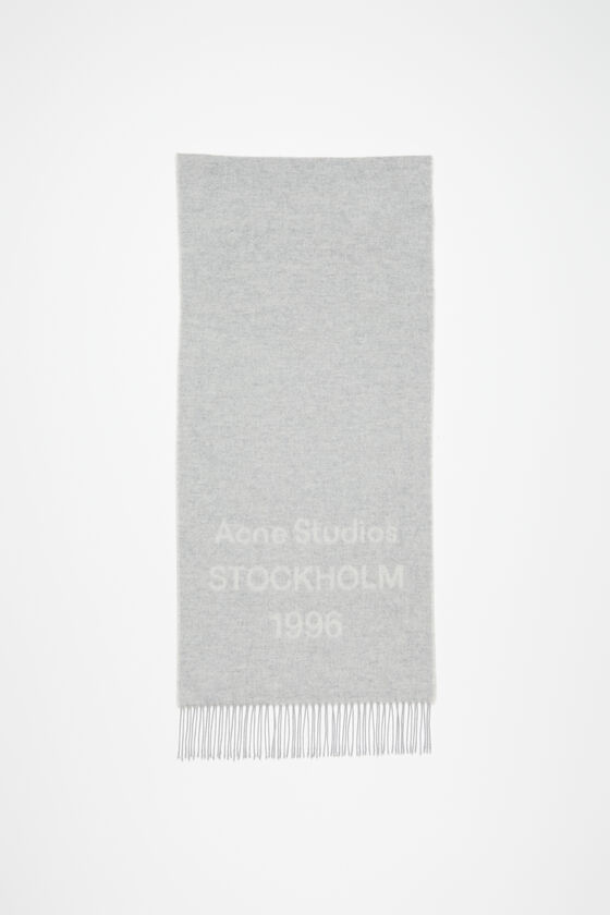 Acne Studios Logo wool scarf Günstig kaufen