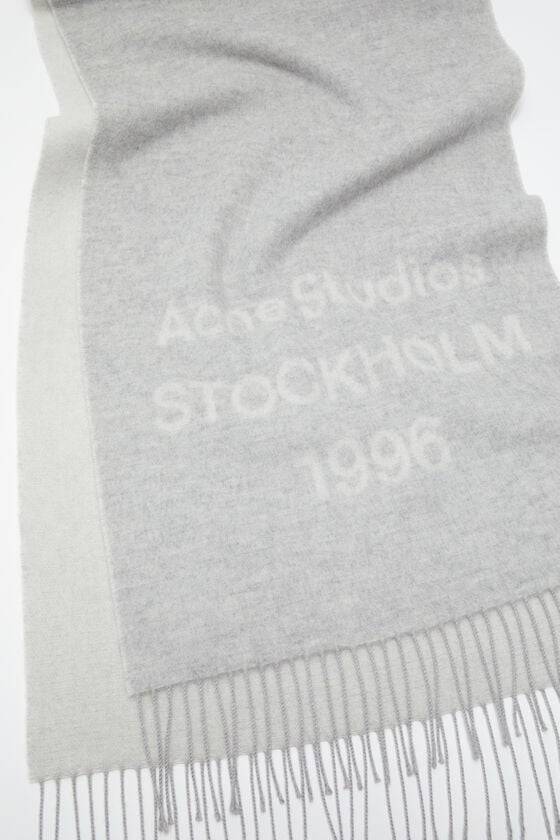 Acne Studios Logo wool scarf Günstig kaufen