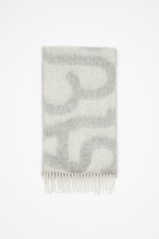 Acne Studios Logo-Schal Versandkostenfrei