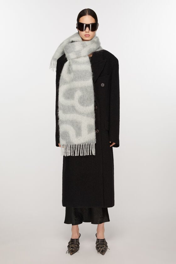 Acne Studios Logo-Schal Versandkostenfrei