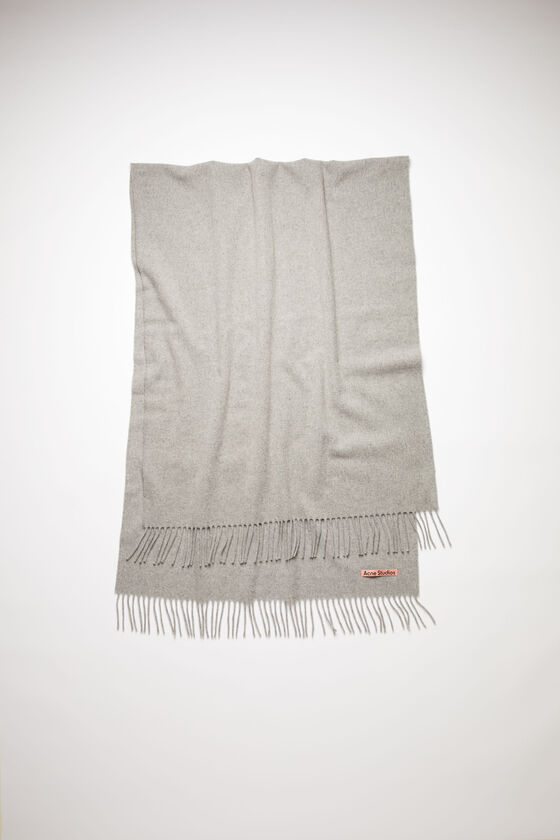 Acne Studios Oversized-Wollschal mit Fransen Begrenztes Angebot
