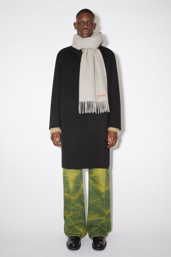 Acne Studios Oversized-Wollschal mit Fransen Begrenztes Angebot