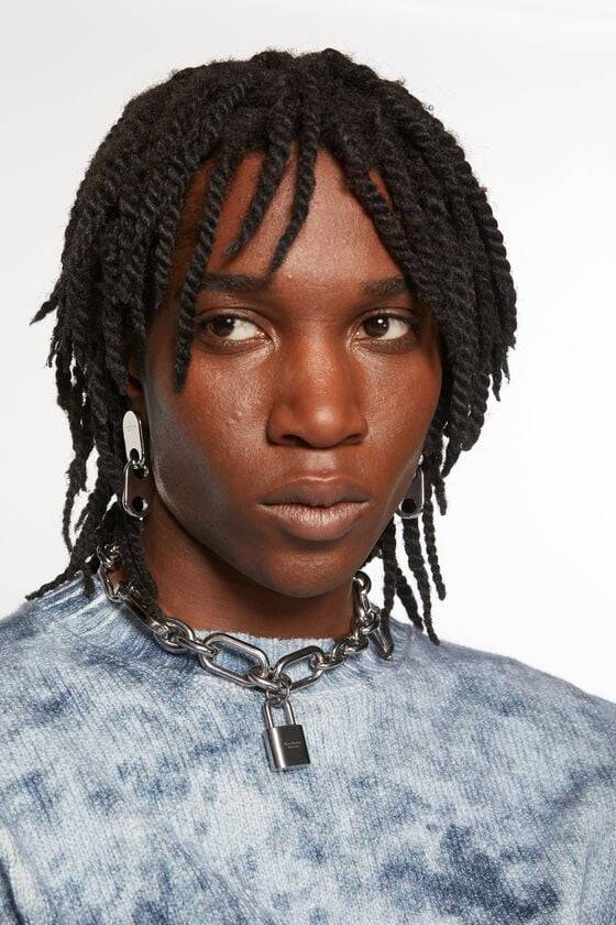 Acne Studios Kettenschloss-Ohrring Osterangebot