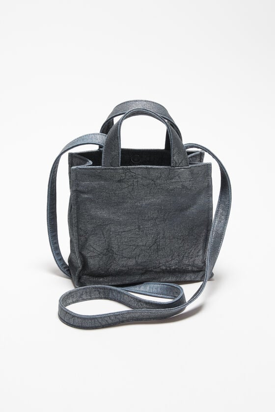 Acne Studios Mini-Schultertasche mit Logo Top Angebot
