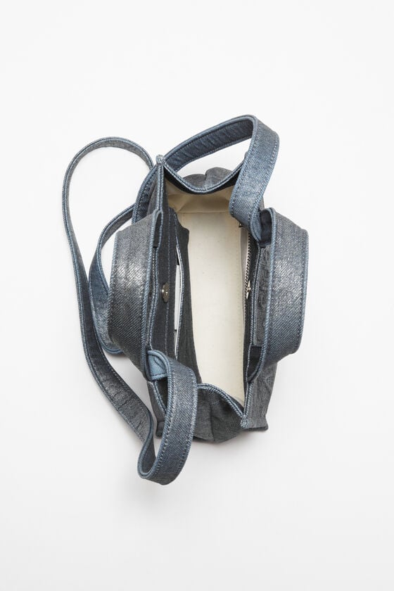 Acne Studios Mini-Schultertasche mit Logo Top Angebot