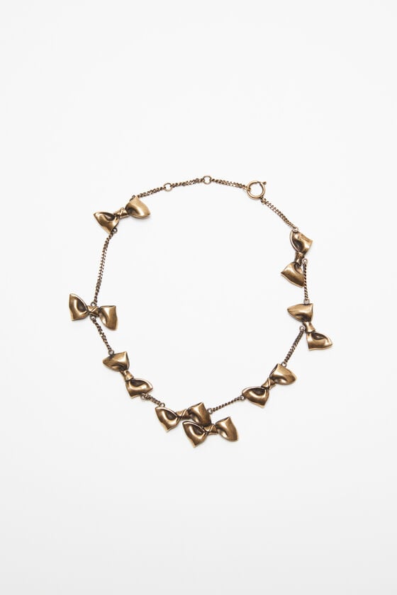 Acne Studios Halskette mit Schleifen Neuheiten