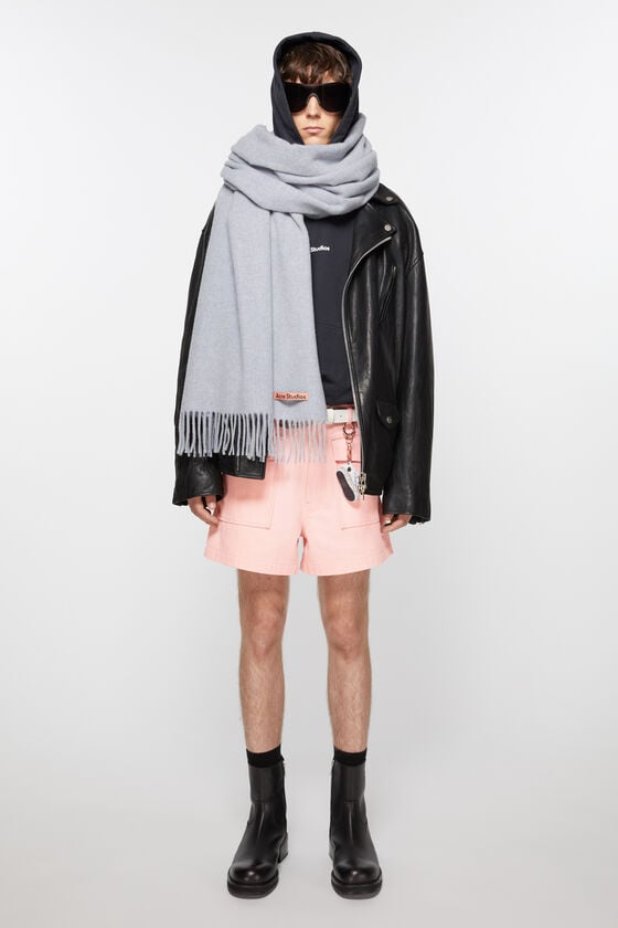 Acne Studios Oversized-Wollschal mit Fransen Kauf eins, bekomm eins gratis