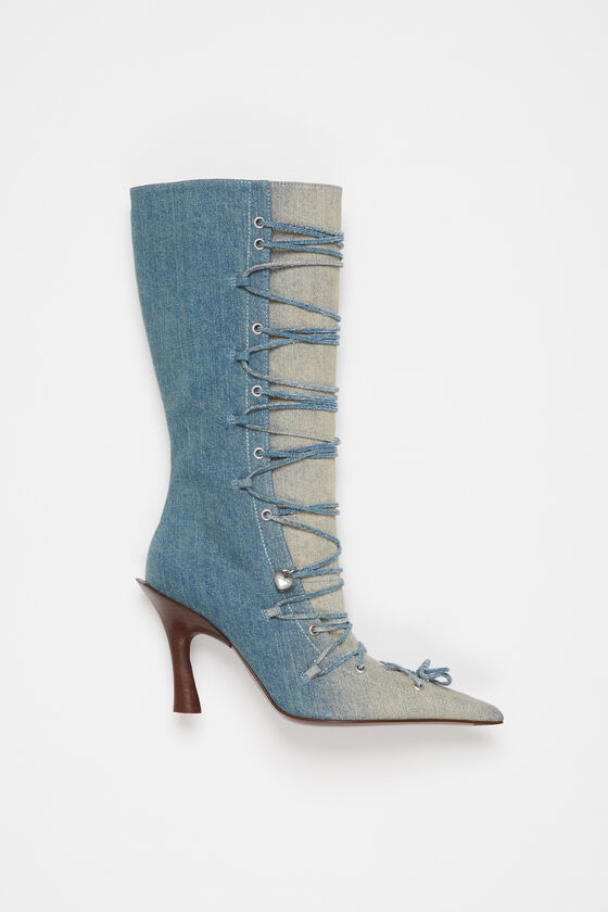 Acne Studios Schnürstiefel mit Absatz VIP-Rabatte