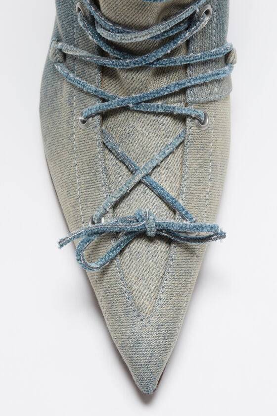 Acne Studios Schnürstiefel mit Absatz VIP-Rabatte