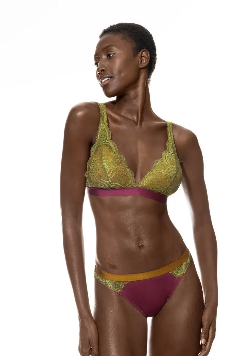 ﻿Merxx Triangle-BH Bralette Serie Poetry Fame