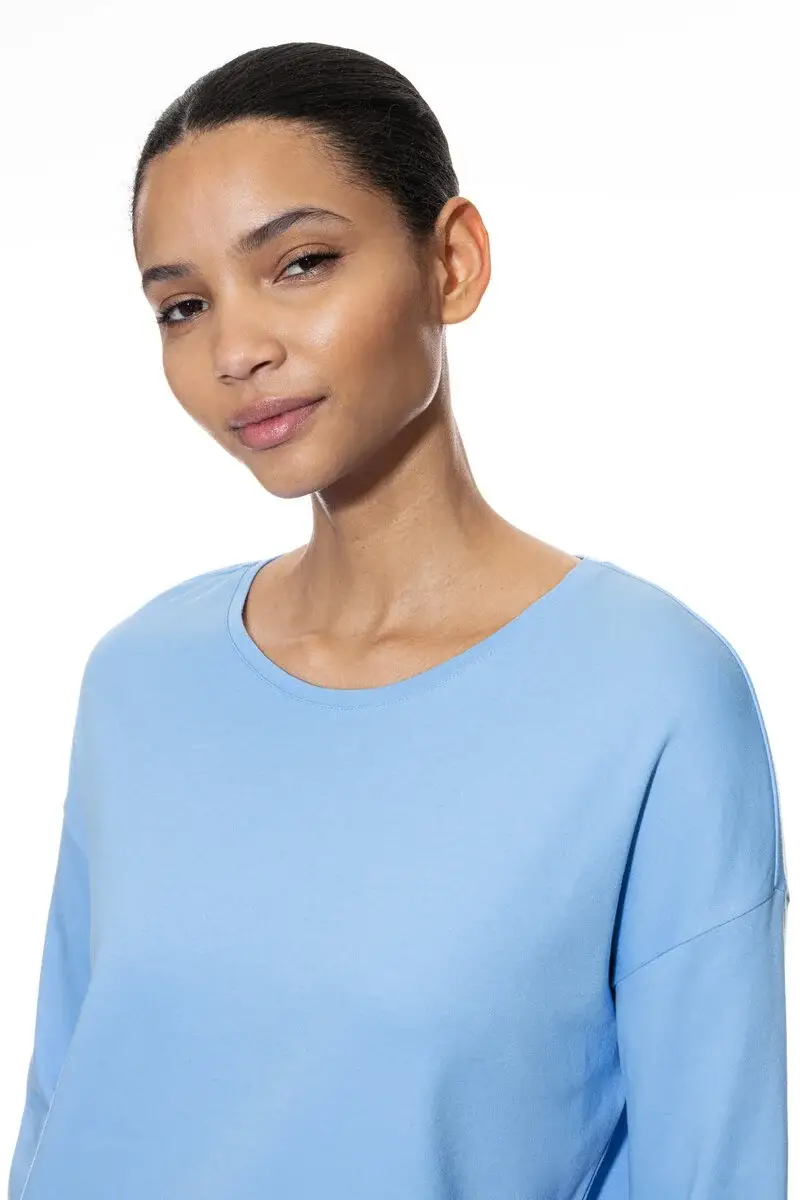 Merxx Pyjama Shirt langarm Serie Clouds 50% Rabatt für begrenzte Zeit