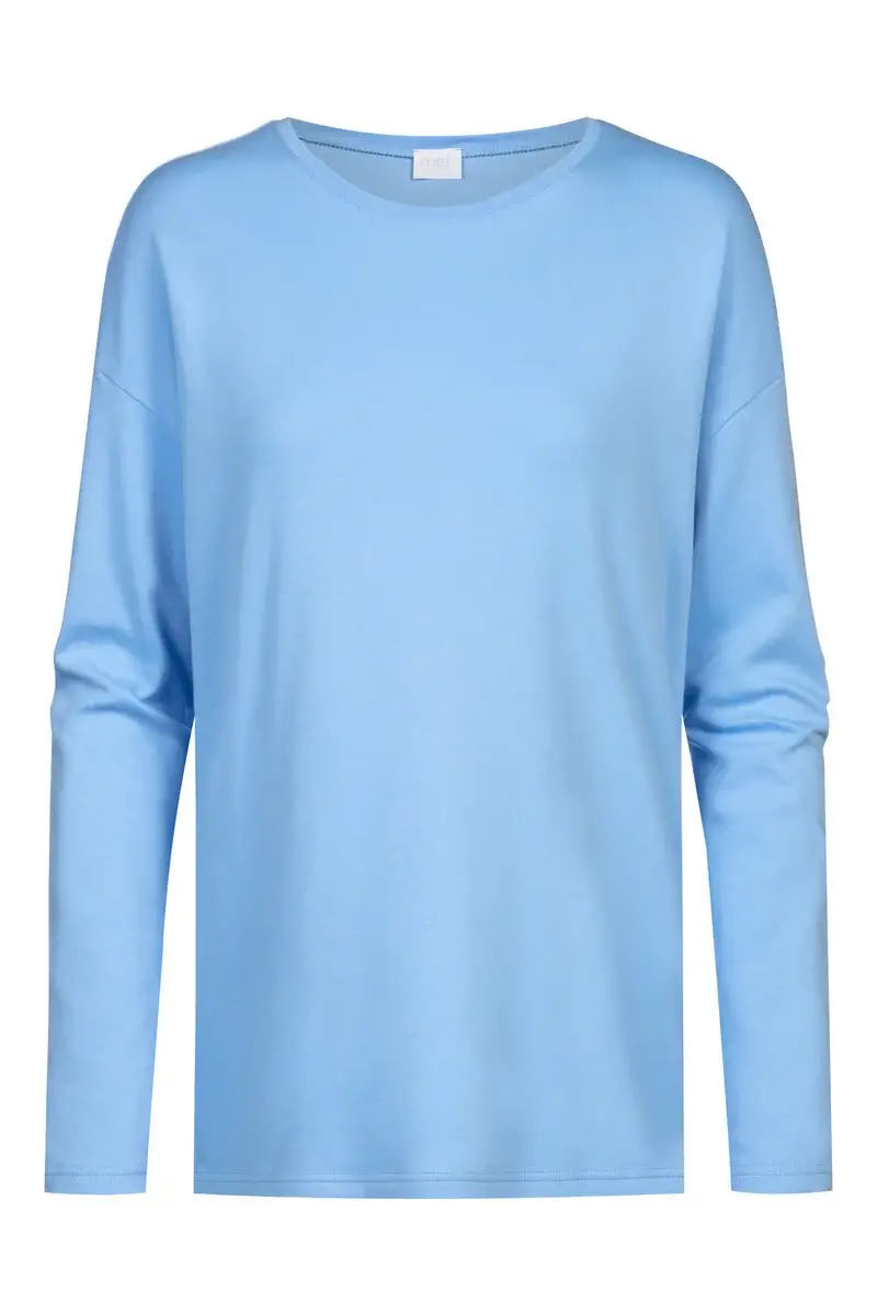 Merxx Pyjama Shirt langarm Serie Clouds 50% Rabatt für begrenzte Zeit