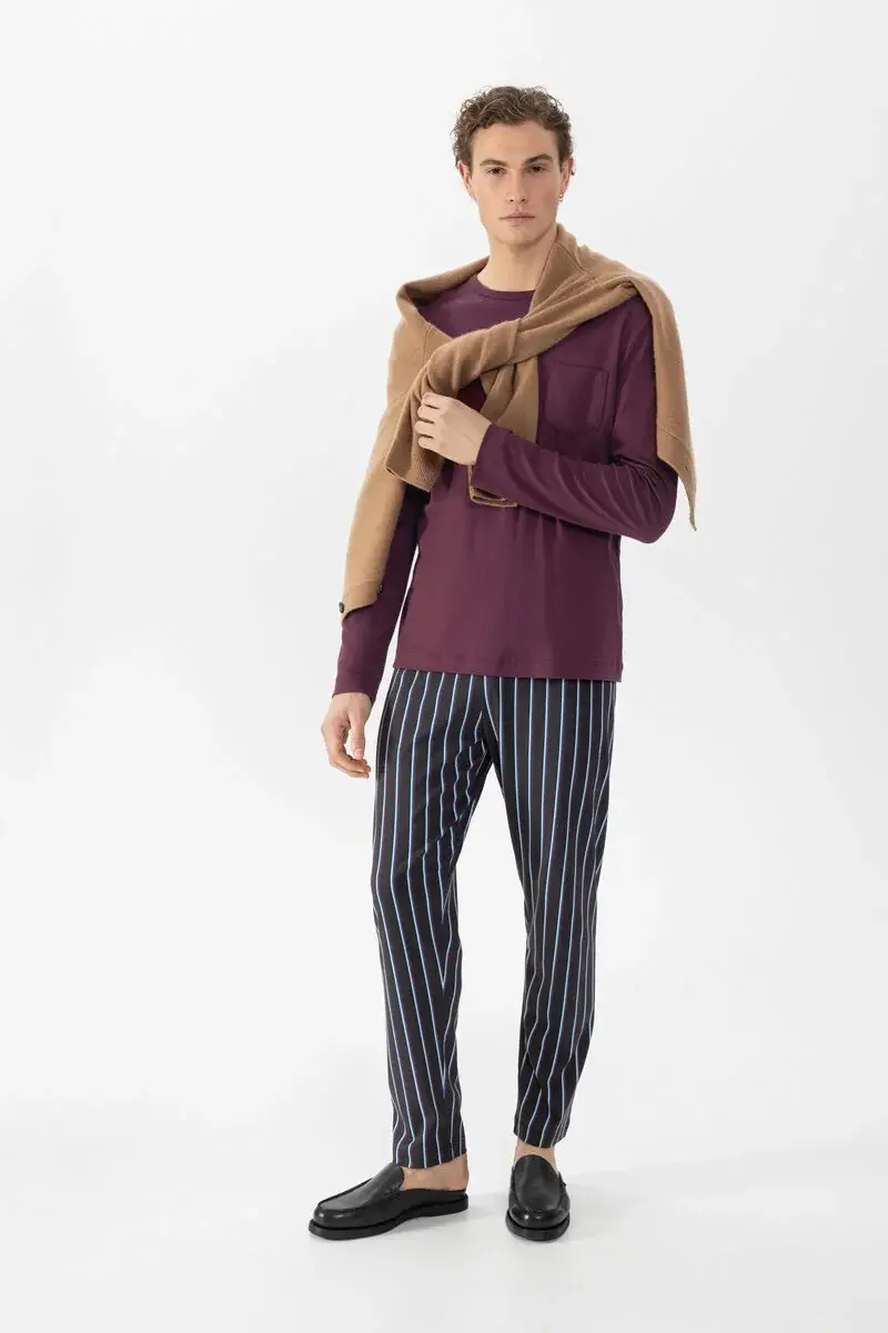 Merxx Anzug lang Serie Contrast Stripe Valentinstagsangebot