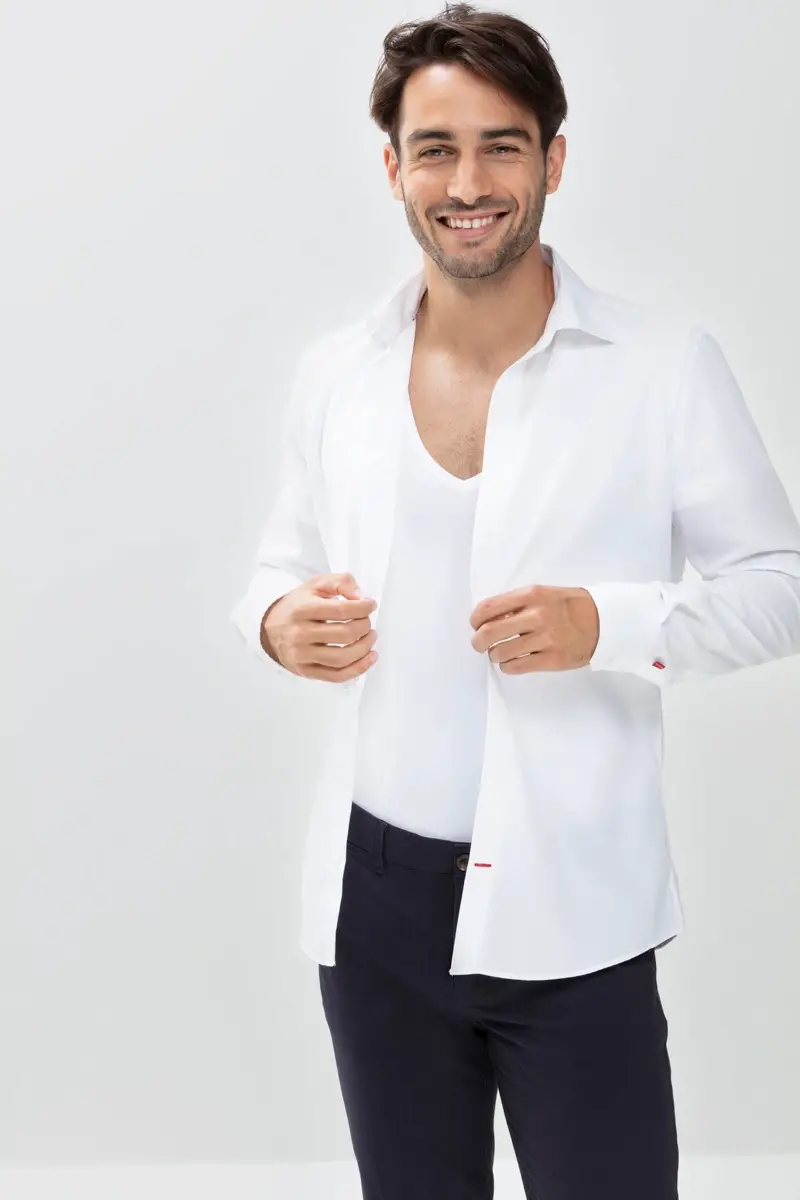 Merxx Das Drunterhemd - V-Neck Serie Dry Cotton Functional Letzter Tag