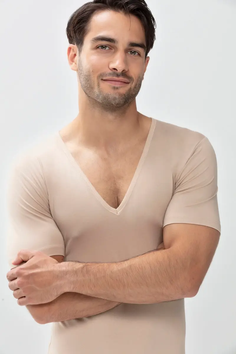 Merxx Das Drunterhemd - V-Neck | Slim fit Serie Dry Cotton Functional
