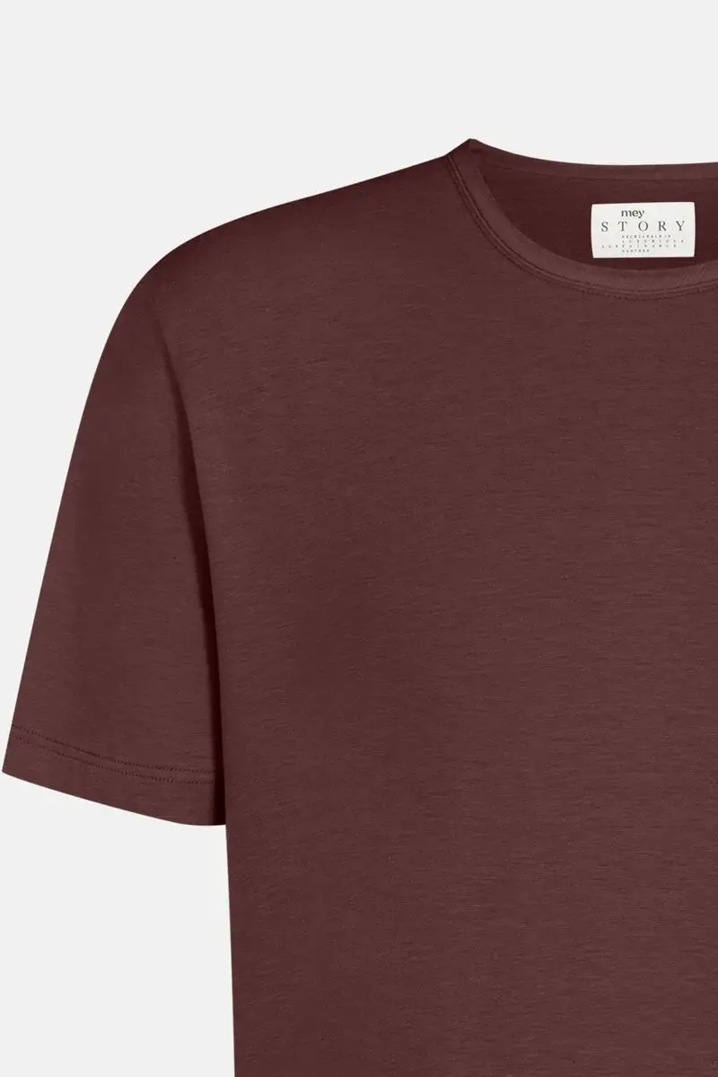 Merxx Crew Neck Shirt Serie Maglia Singola Heißer Verkauf