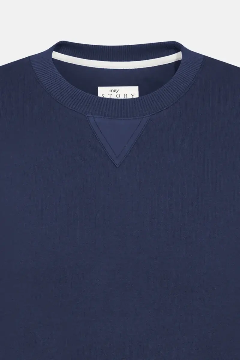 Merxx Sweatshirt Serie Felpa Cotone Sonderangebote