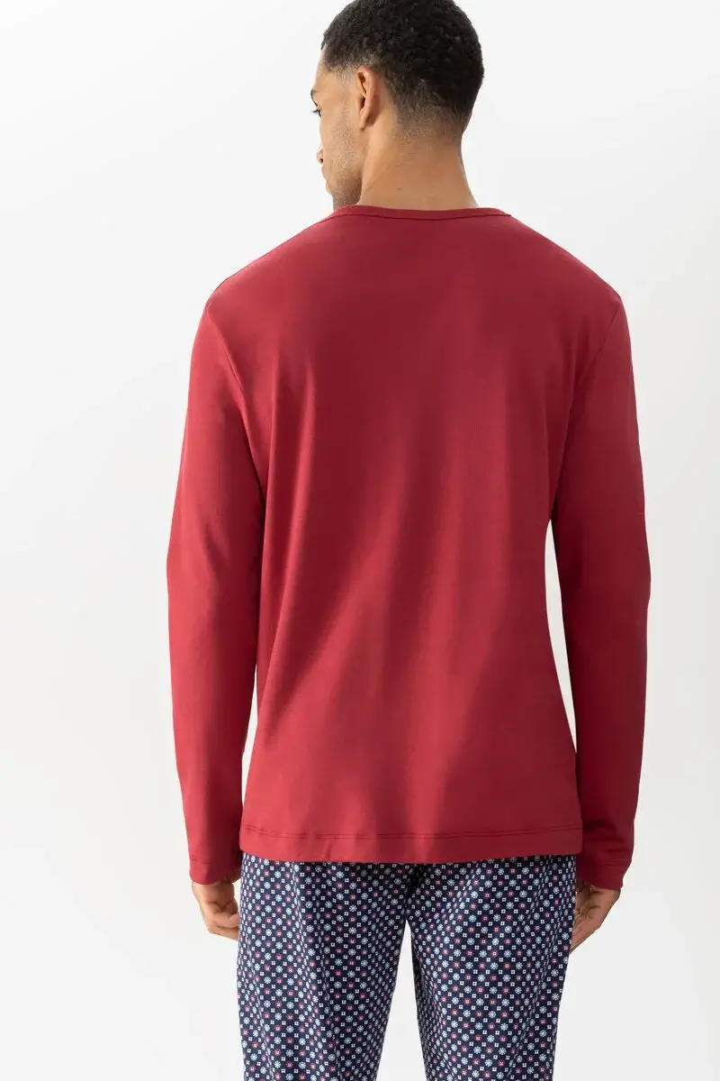 Merxx Langarm-T-Shirt Serie Solid Night Zeitbegrenzte Promotion