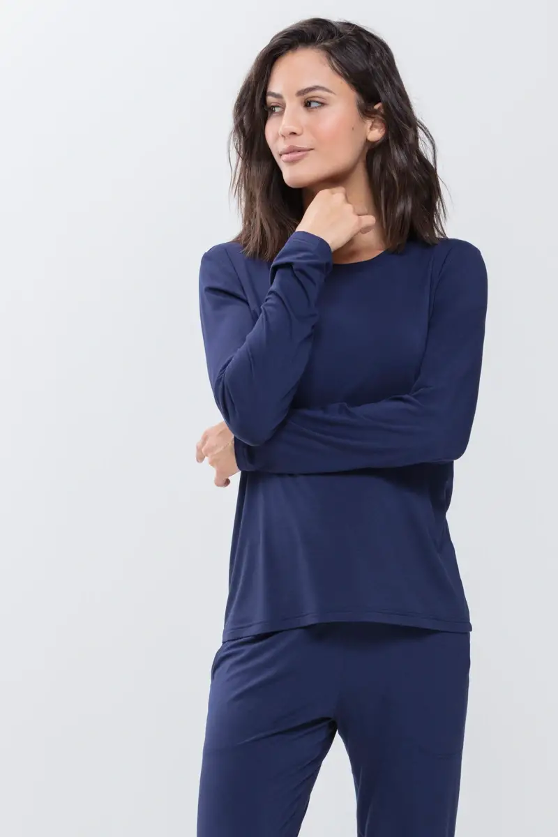Merxx Shirt langarm Serie Sleepy & Easy Sonderangebot der Fabrik
