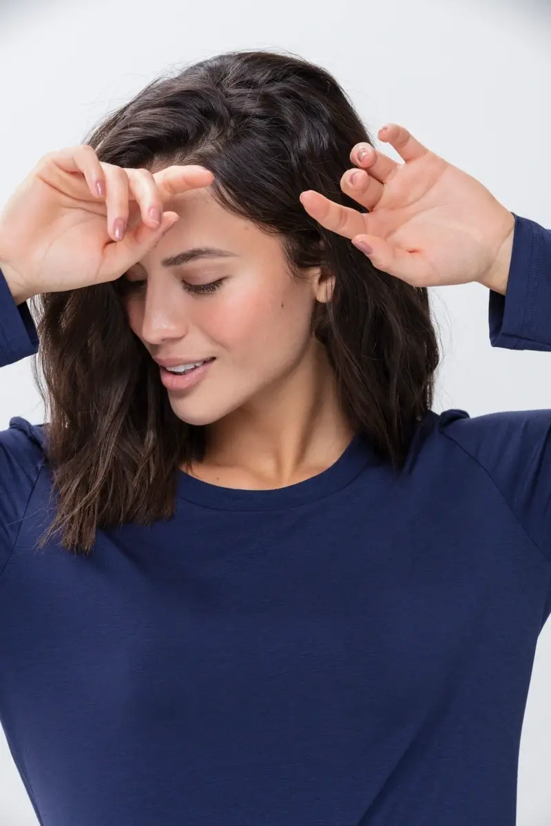 Merxx Shirt langarm Serie Sleepy & Easy Sonderangebot der Fabrik