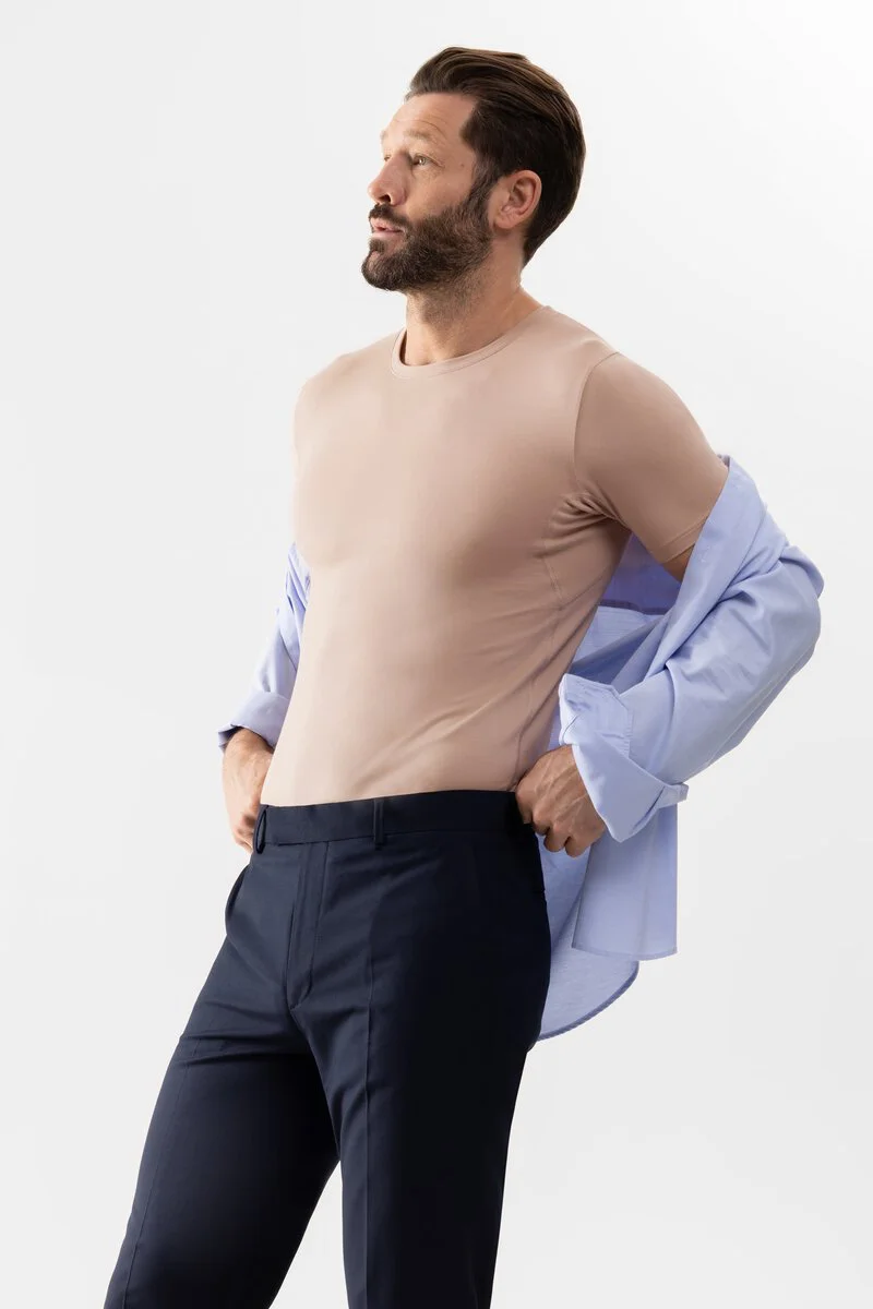 Merxx Crew Neck Shirt Business Class Bis zu 50% Rabatt