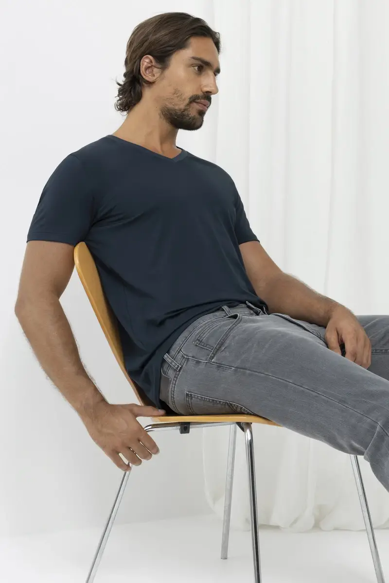 Merxx V-Neck Dry Cotton Colour Lagerräumung
