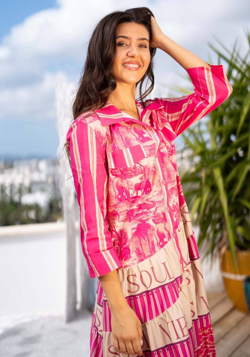 Miss Goodlife Dress Jungle Love Sonderangebote