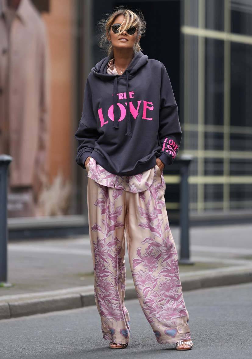 Miss Goodlife Bluse Hearts and Flowers Vatertagsangebot
