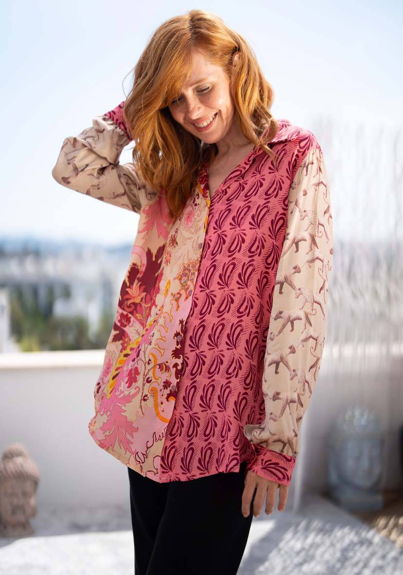 Miss Goodlife Bluse Merci Kostenlose Rückgabe