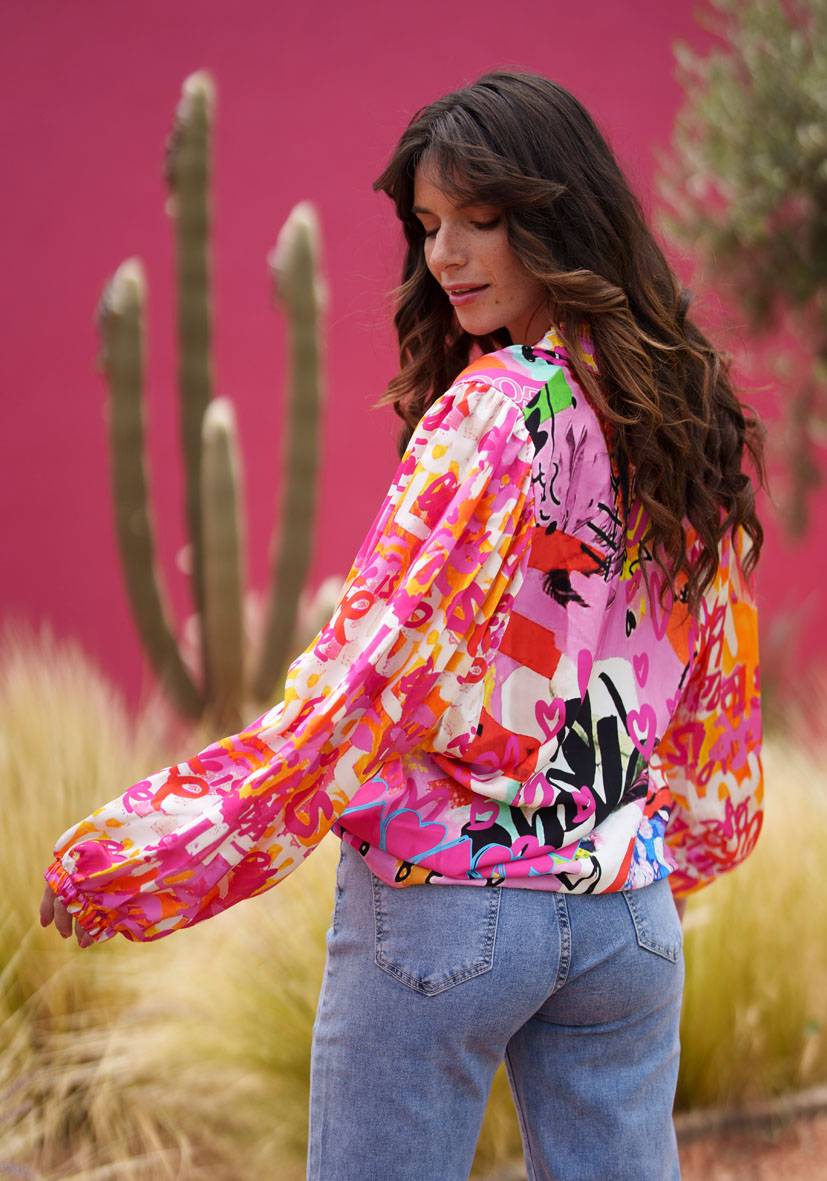 Miss Goodlife Bluse Love Rules Letzte 3 Tage