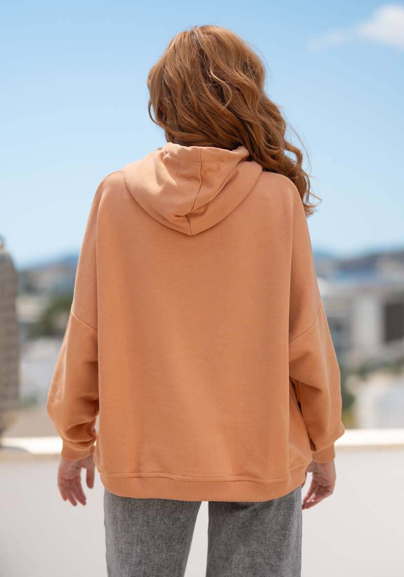 Miss Goodlife Hoodie Choose Happy Strass – puder Bis zu 60% Rabatt