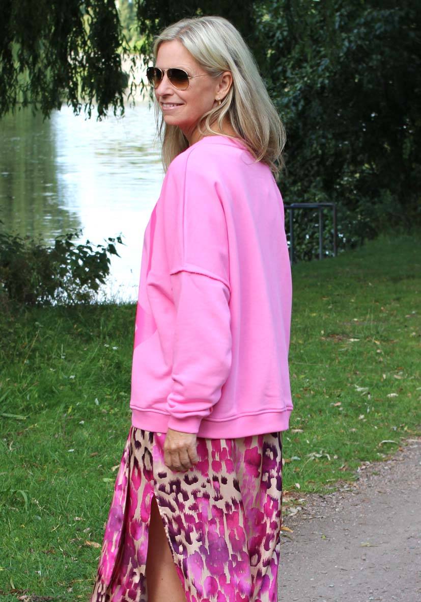 Miss Goodlife Roundneck Peace – rose Fabrikverkauf