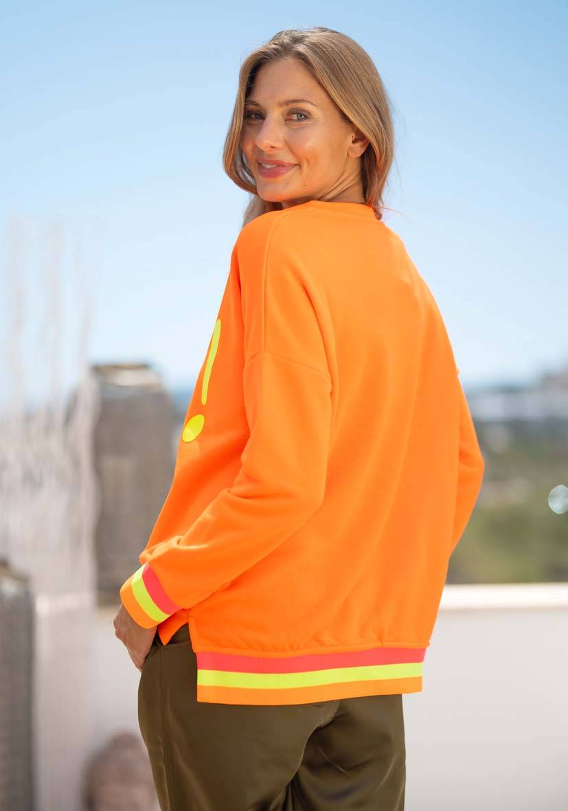 Miss Goodlife V-Neck Me! – neonorange Blitzverkäufe