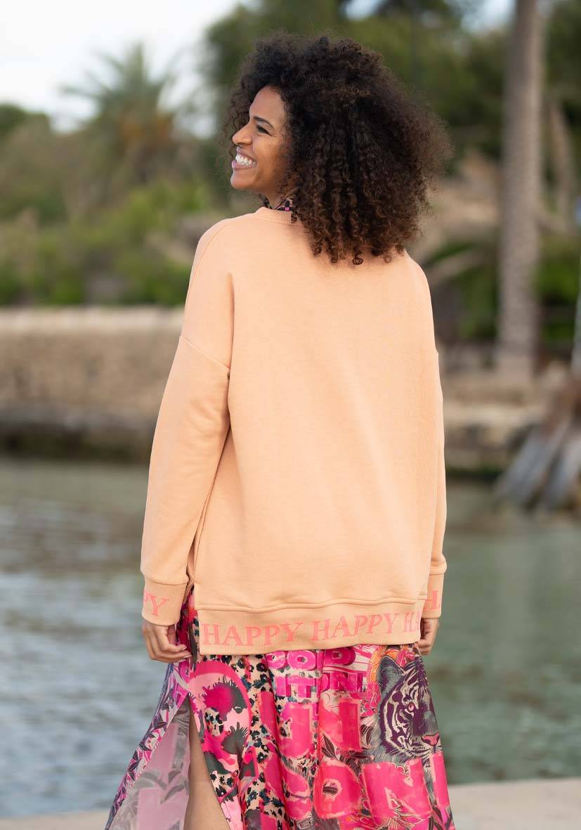 Miss Goodlife V-Neck Happy Day – puder Bis zu 50% Rabatt