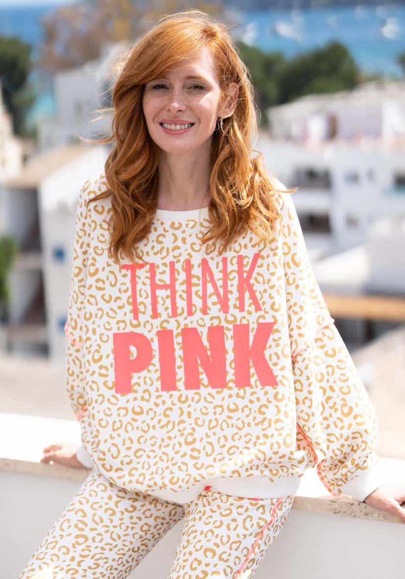 Miss Goodlife Roundneck Think Pink – Leo sand Nur noch ein Tag übrig