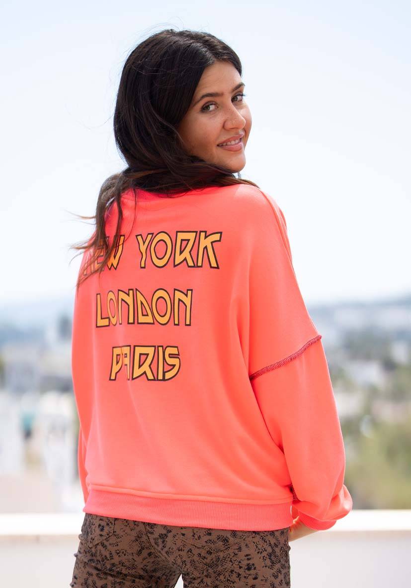 Miss Goodlife Roundneck Berlin Tiger – neonpink Riesige Rabatte