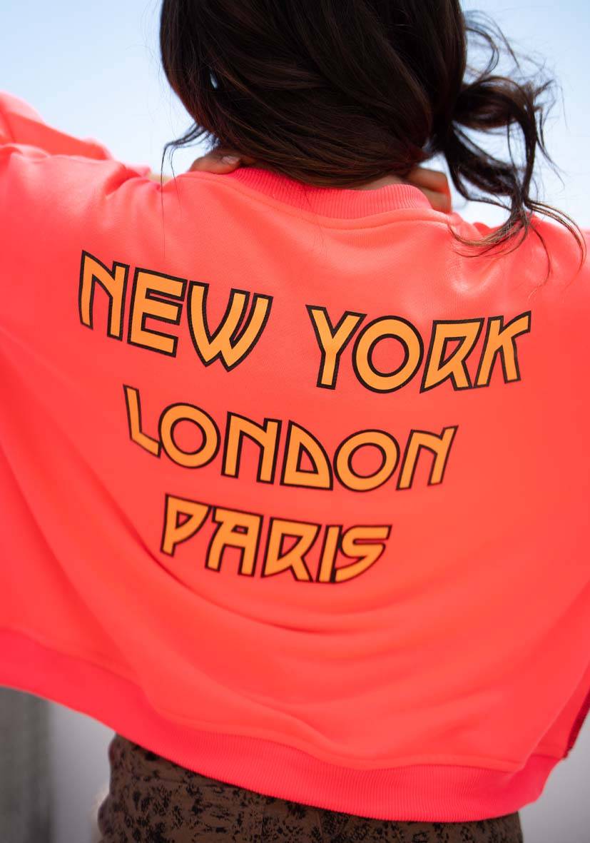 Miss Goodlife Roundneck Berlin Tiger – neonpink Riesige Rabatte