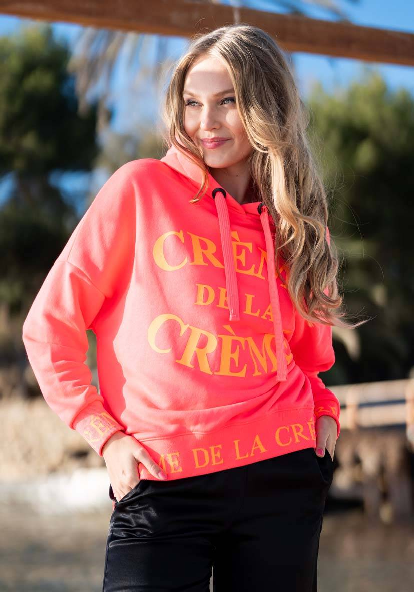 Miss Goodlife Hoodie Crème de la Crème – neonpink/neonorange Neueste Stile